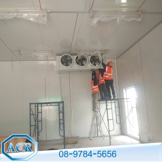 ผู้ผลิตและออกแบบติดตั้งห้องเย็น - สร้างห้องเย็นเก็บสารเคมี